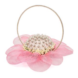 CESTA SINAMAY FLOR ROSA PINCHAR ALFILER