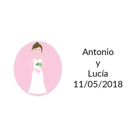 tarjeta boda original
