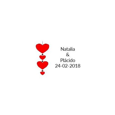 pegatina original bodas