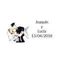 pegatinas originales para bodas