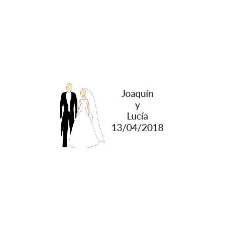 pegatinas originales bodas