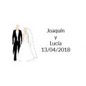 pegatinas originales bodas