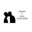pegatinas boda originales
