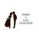pegatinas originales boda