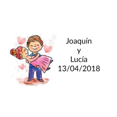 pegatinas original bodas