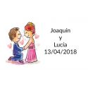 pegatinas original bodas