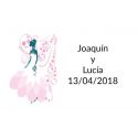 pegatina original bodas