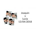 pegatina original bodas