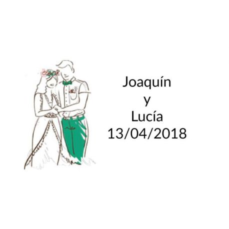 pegatinas original bodas
