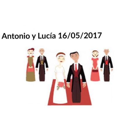 tarjetas invitados bodas original