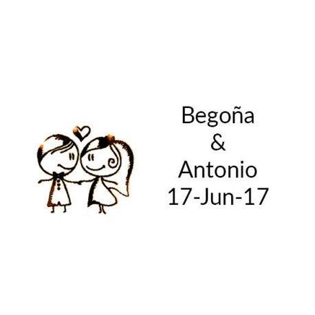 pegatinas baratas bodas