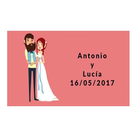tarjeta invitados bodas baratas