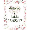 pegatina de boda