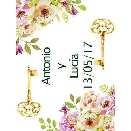 pegatina de boda