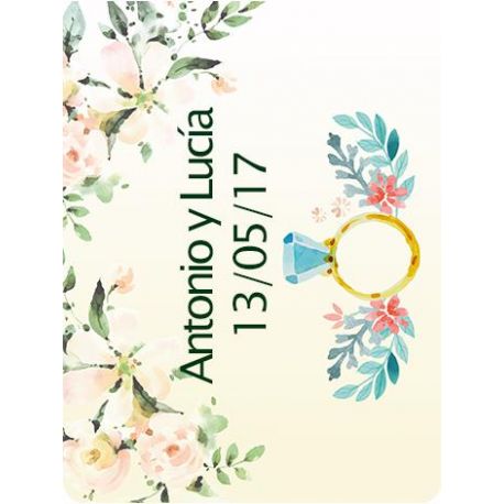 pegatina de boda