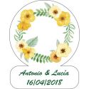 pegatina de boda