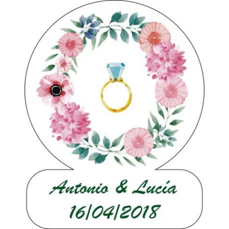 pegatina de boda
