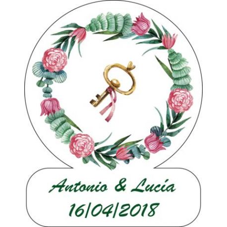 pegatina de boda