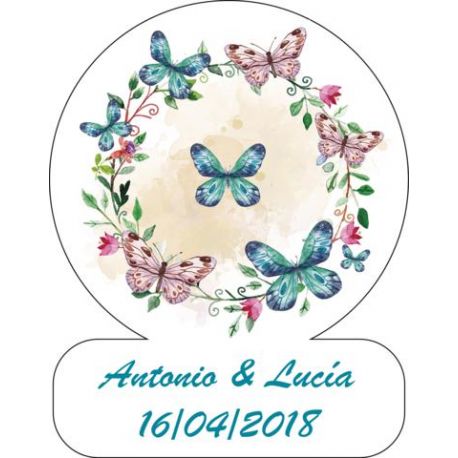 pegatina de boda