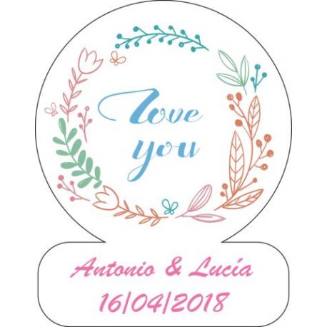 pegatina de boda