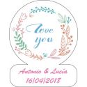 pegatina de boda