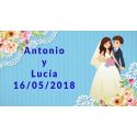 pegatina de boda