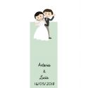 Marca páginas personalizado regalos de boda