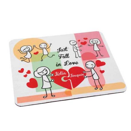 Alfombrilla para ratón personalizable para boda