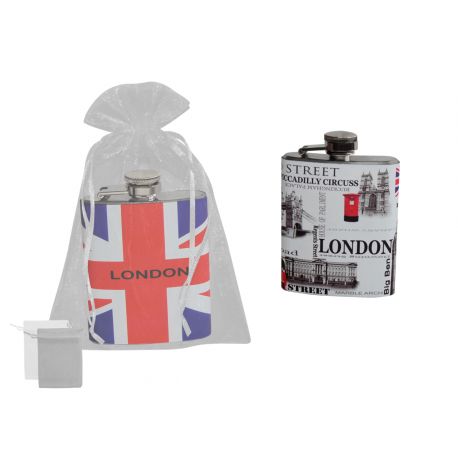 PETACA DE HOMBRE LONDRES + BOLSA TULL (8944)