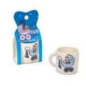 Taza mini bebe azul