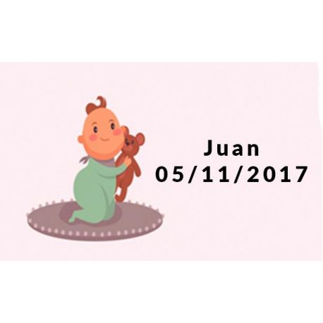 tarjetas original invitado bebés