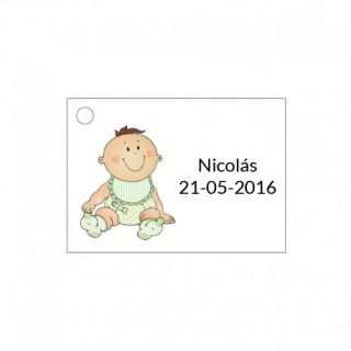 Tarjeta para detalle de bebé para niño