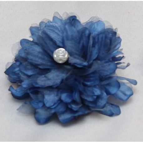 Tocado Azul con perla