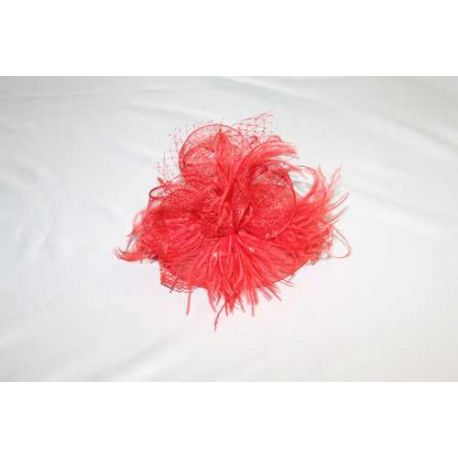 Tocado Chic en color Rojo