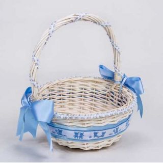 CESTA PEQ. CINTA OSOS AZUL
