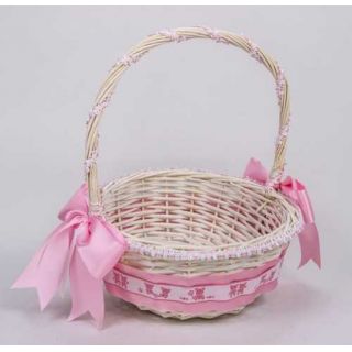 CESTA PEQ. CINTA OSOS ROSA