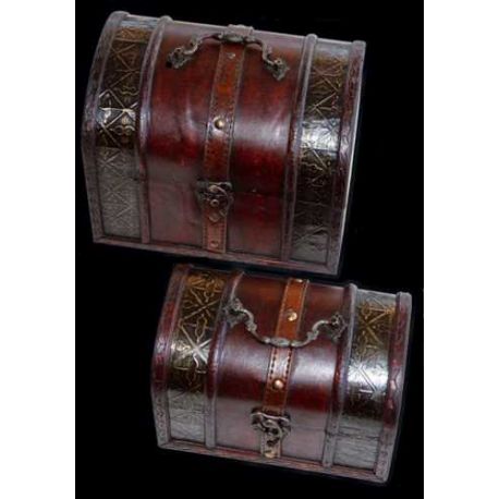 BAUL SET 2 PIEZAS MADERA