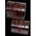 BAUL SET 2 PIEZAS MADERA