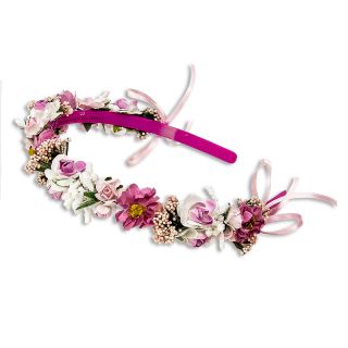 FELPA FLORES ROSA-BLANCO 