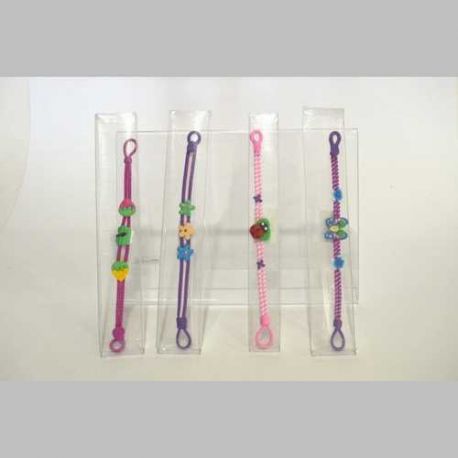 Pulsera de niña con caja de acetato sin decorar