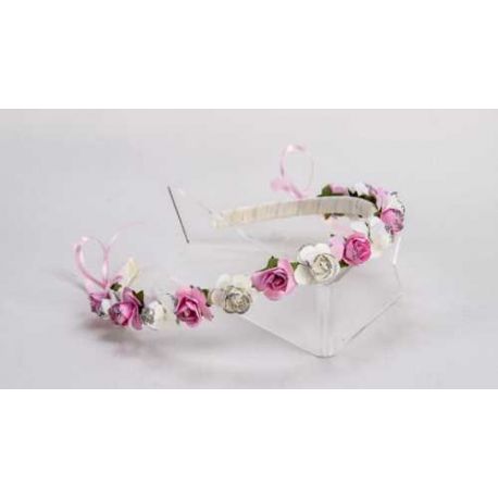 FELPA FLORES BEIGE-ROSA 