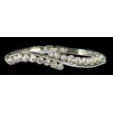PULSERAS NOVIA PLATA Y ZIRCONITAS (precio unidad)