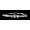 PULSERAS NOVIA PLATA Y ZIRCONITAS (precio unidad)