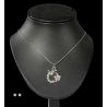 CONJUNTO GARGANTILLA Y PENDIENTES ZIRCONITAS