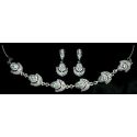 CONJUNTO GARGANTILLA Y PENDIENTES 5017