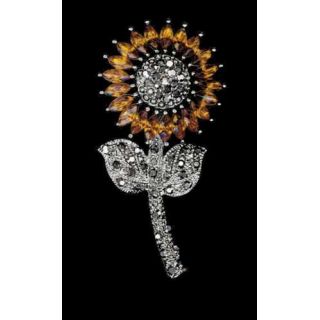 BROCHE GIRASOL NARANJA REF. 5044-2