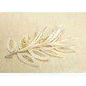 Tocado Beige de Novia