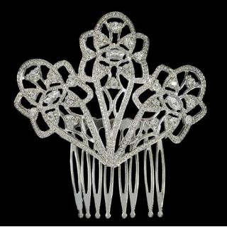PEINA PLATA Y ZIRCONITAS