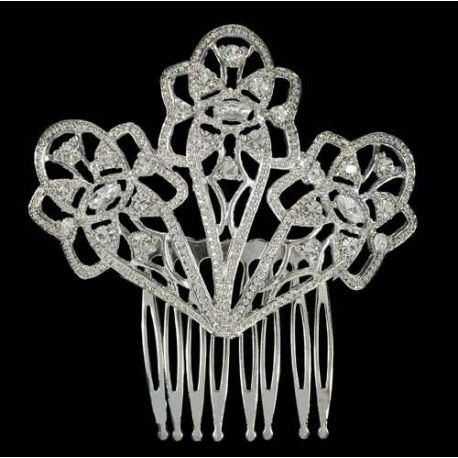 PEINA PLATA Y ZIRCONITAS