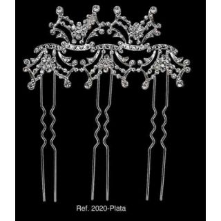 GANCHO DE PELO REF. 2020 PLATA